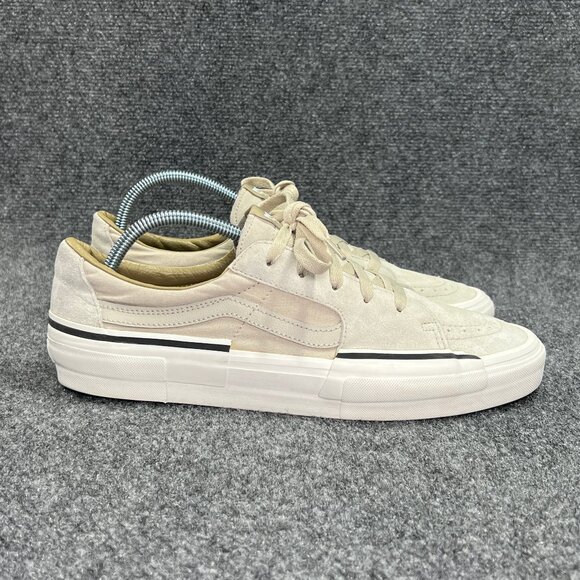 Vans Other - Vans Old Skool Shoes Mens Size 12 Tan Suede Leather Low Lace Retro Skate Sneaker